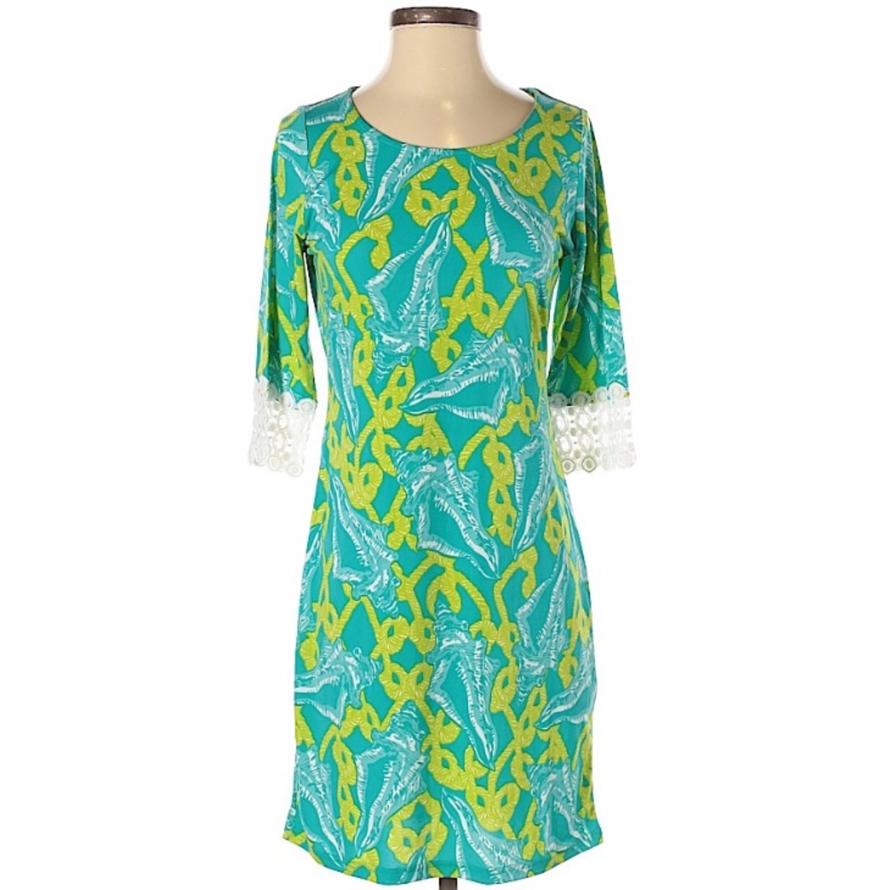 Tracy Negoshian seashell beach dress size XS